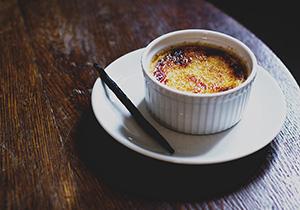 Crème brûlée au vin jaune