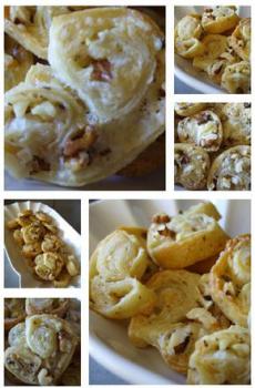 Palmiers au comté et noix