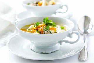 Consommé de légumes aux saveur Dominicaines 