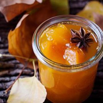 Confiture de potiron aux poires