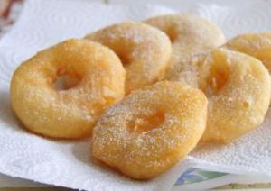 Beignets bretons au cidre