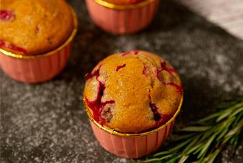 Muffins aux framboises