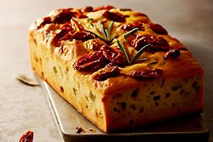 Cake aux tomates séchées