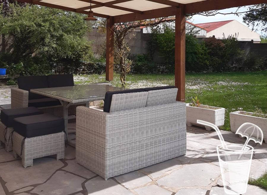 Terrasse à Dampierre-sur-Salon